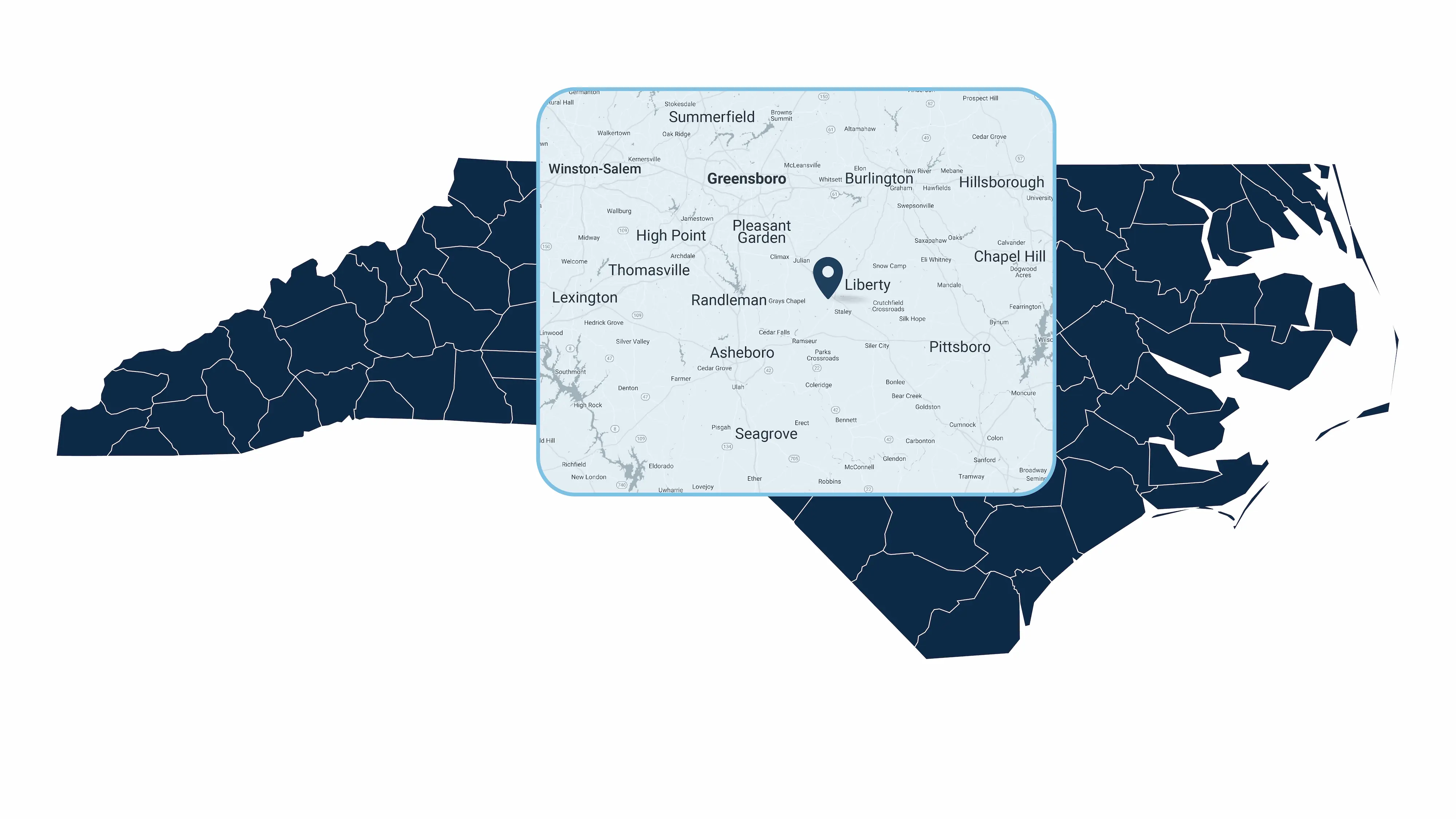 service area map