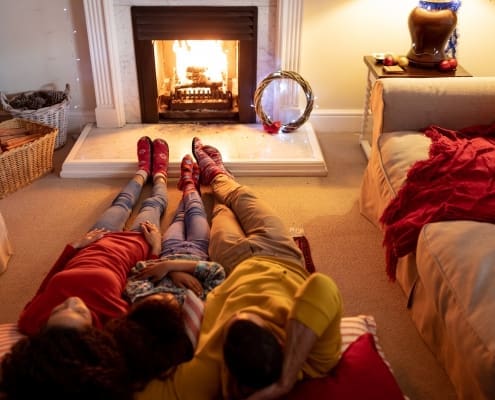 family by fire