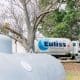propane tank next to Euliss truck